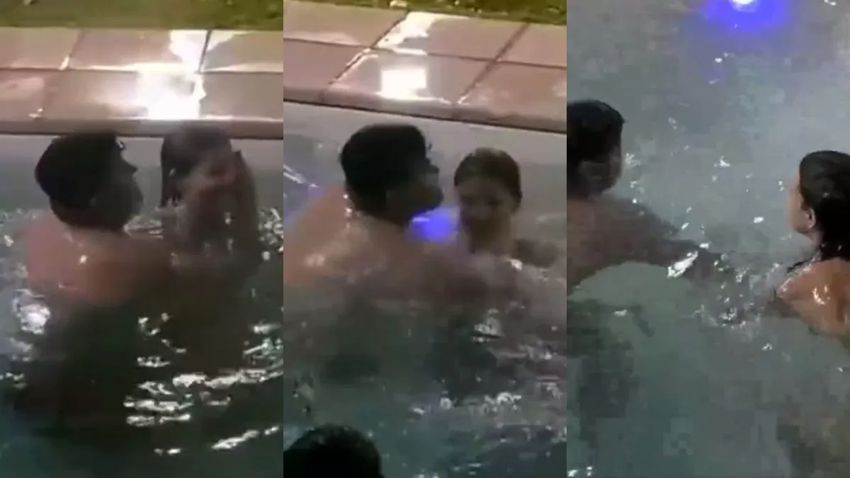 "Es un asco este hue...": Acusan a Rubén de acosar a Coni en la piscina de Gran Hermano Chile y fans enfurecen