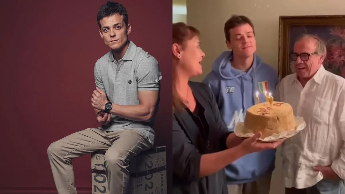 "Mi soldadito": Inédito video muestra cómo fue el emotivo cumpleaños de Simón Pesutic junto a sus padres