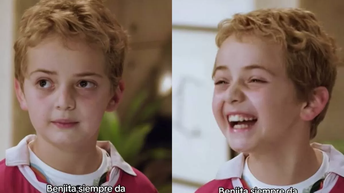 La tierna reacción de Benjita en Como la vida misma que encantó a los televidentes