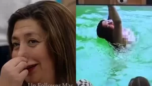 "No le tengo vergüenza a mi cuerpo": Así fue el momento en que la Pincoya se bañó desnuda en Gran Hermano Chile