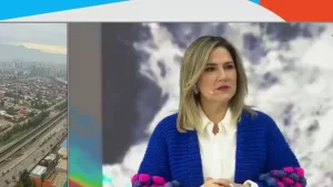 Lluvia en Santiago: Michelle Adam decepciona al panel de Tu Día con su pronóstico del tiempo