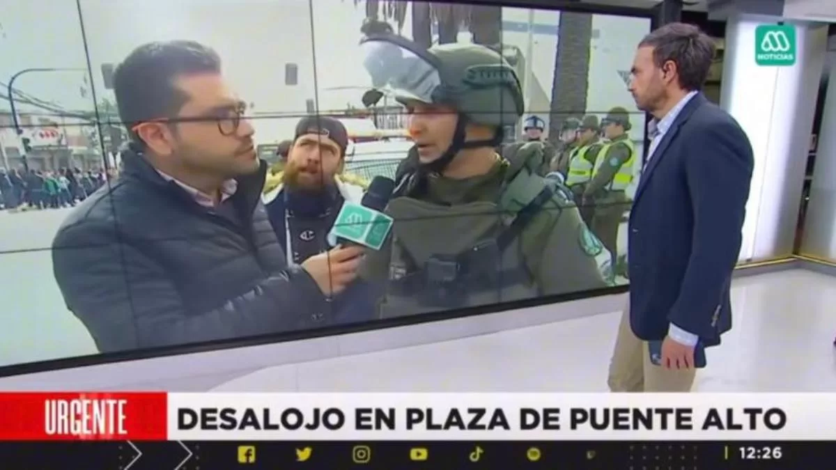 Notero de Meganoticias Alerta es troleado en vivo por transeúnte: Rodrigo Sepúlveda vio todo