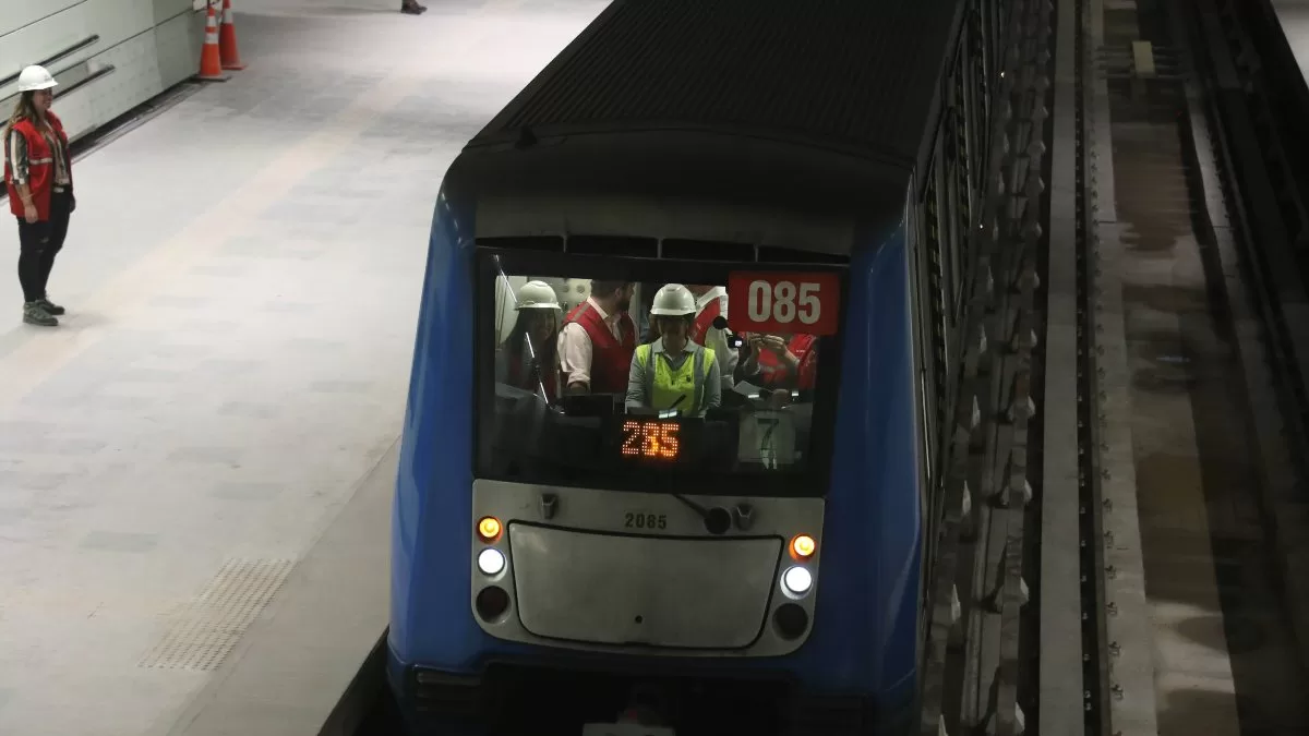Metro de Santiago: Cuáles son los colores de las próximas estaciones de la Línea 2