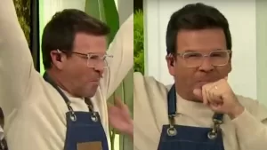 "Todo es culpa de la Michelle": El percance en vivo de Nacho Gutiérrez que no pasó desapercibido en Tu Día