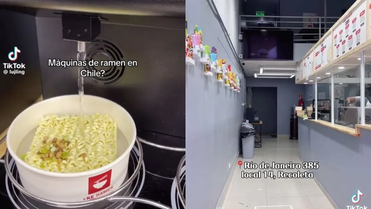 ¡Toda una experiencia! Ya abrió sus puertas el primer local de ramen en máquinas