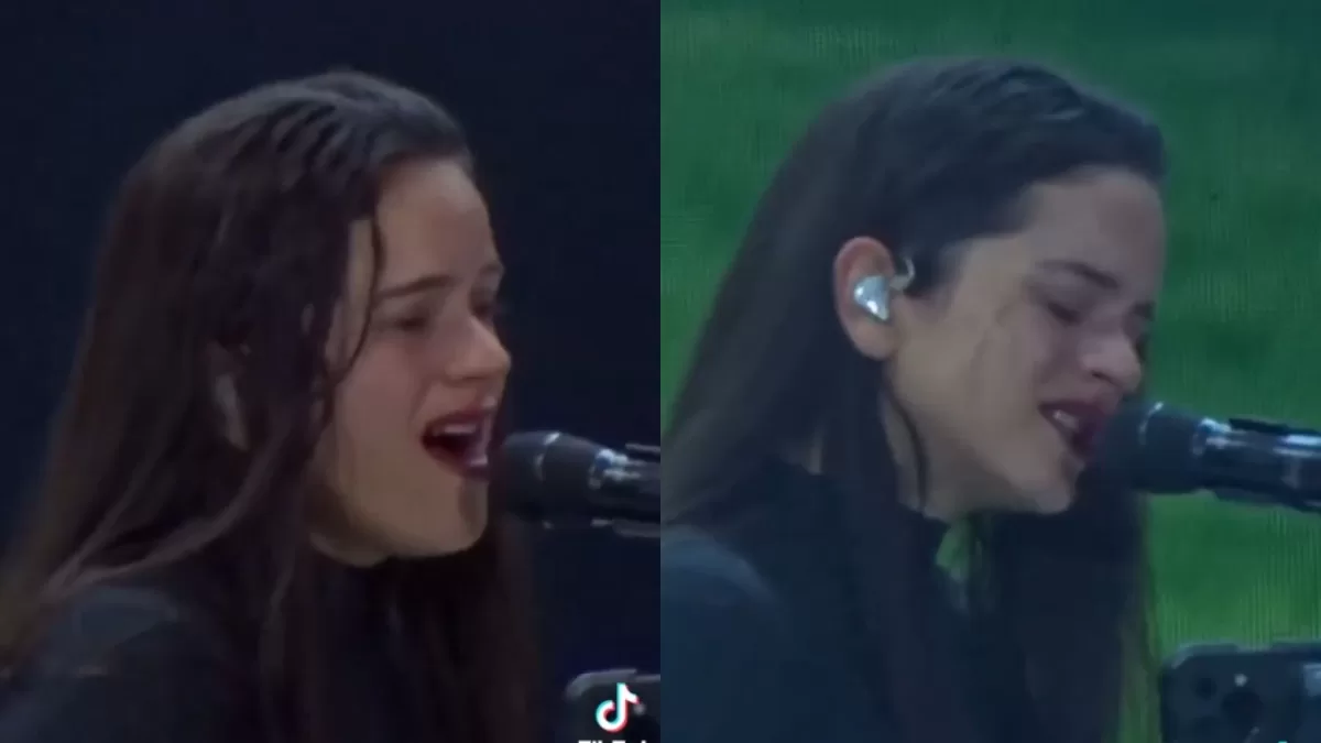 El emotivo momento que protagonizó Rosalía en su última presentación: ¿dio señales de su ruptura con Rauw?