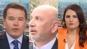 Temblor pilla a periodistas en pleno despacho: así fue su reacción al sismo que se registró hoy