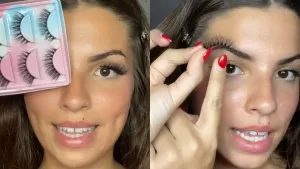 ¿Cómo ponerse las pestañas postizas en pocos segundos? Viral en TikTok te muestra un gran truco