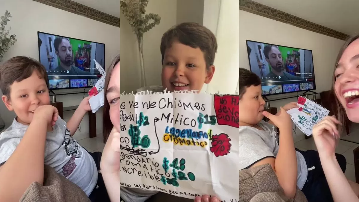 "Mente de tiburón" | Niño se hace viral en TikTok por ingenioso negocio en su colegio: vende rumores por pocos pesos