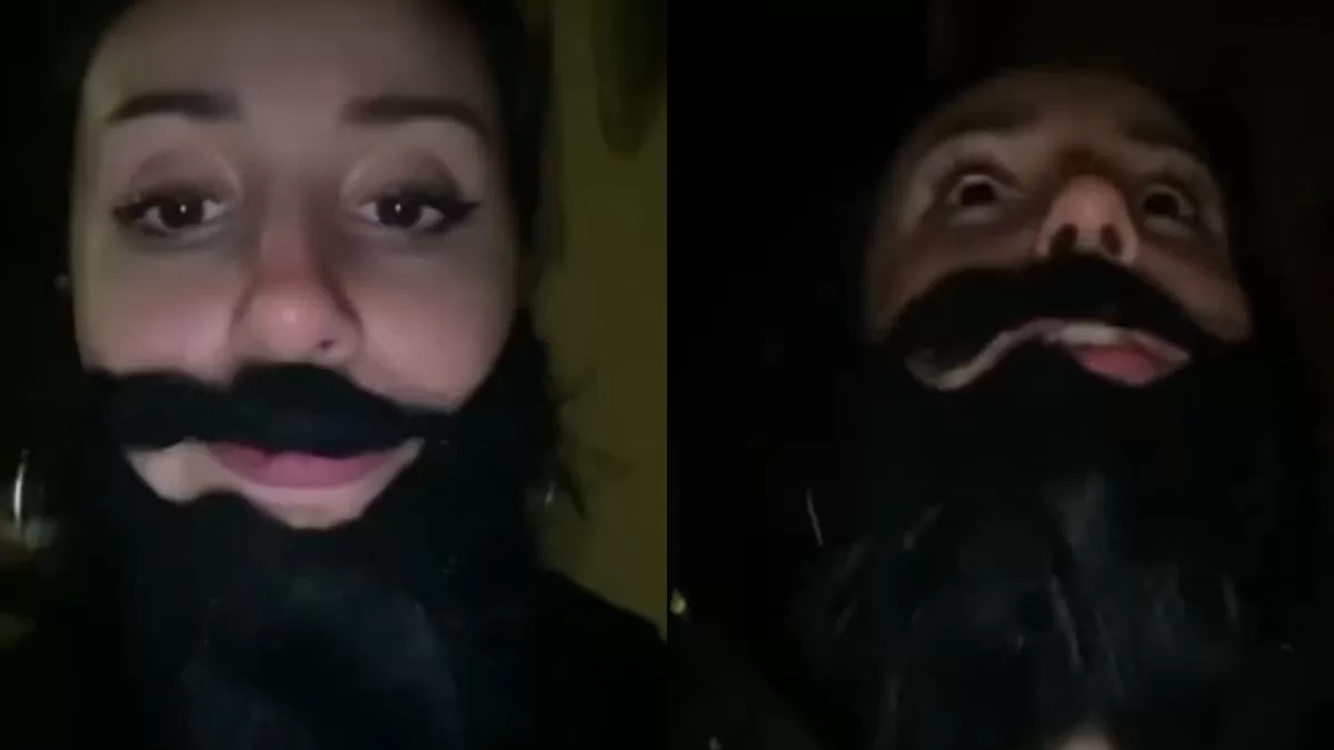 Influencer española se hace viral en TikTok al salir a la calle con barba falsa: "me siento más segura"