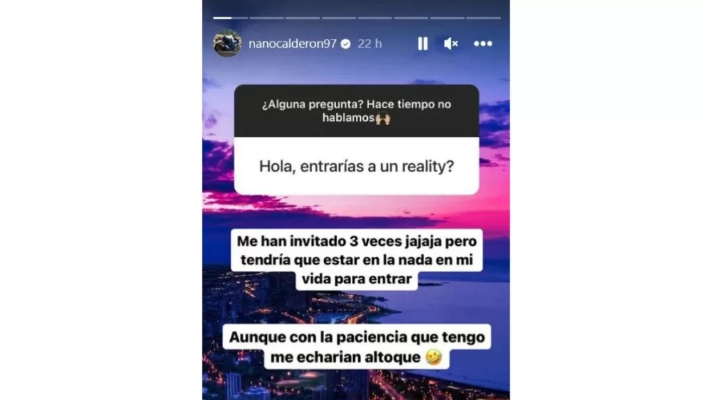 Instagram Nano Calderón