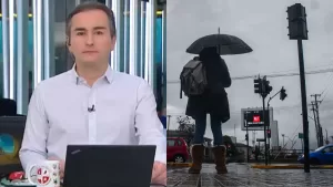 Lluvia en Santiago: Alejandro Sepúlveda adelanta un dato clave sobre las precipitaciones de este lunes