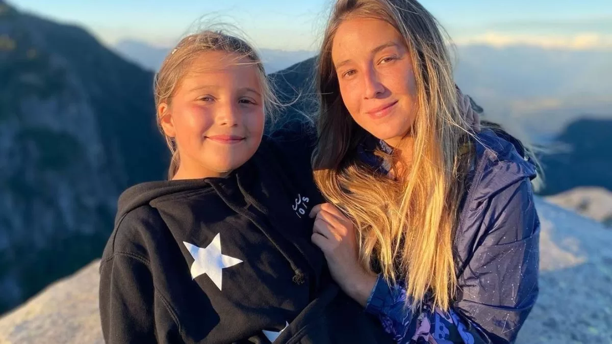 "Gracias a ustedes que...": Valentina Saini compartió un emotivo registro junto a su hija