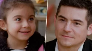 Como la vida misma: La tierna foto de Claudio Castellón y la pequeña Antonella, padre e hija en la ficción