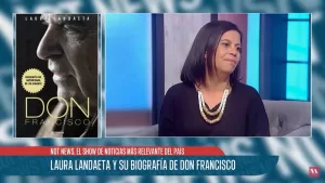 Laura Landaeta reveló que lanzará un segundo libro sobre Don Francisco: con el primero sufrió graves amenazas