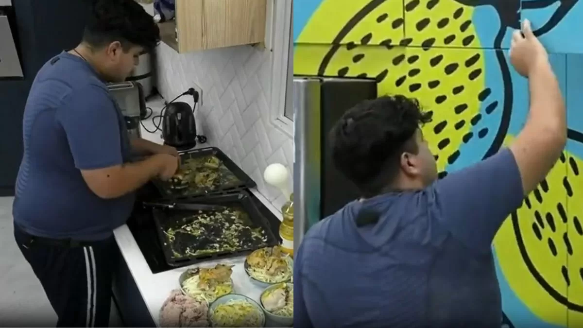 "No le da ni vergüenza": Rubén es sorprendido robando comida y desata furia entre el público de Gran Hermano Chile