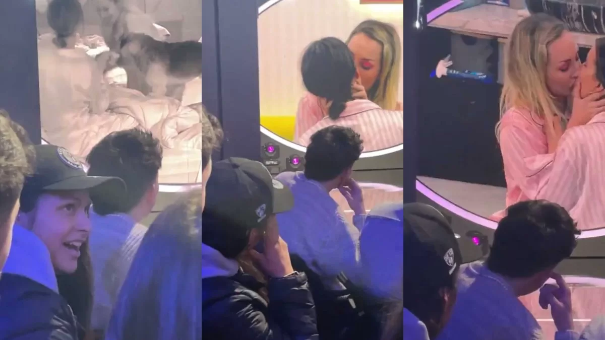 "¡Es cine!": Video muestra la impactante reacción de Vivi al ver el beso entre Fran y Coni en Gran Hermano Chile