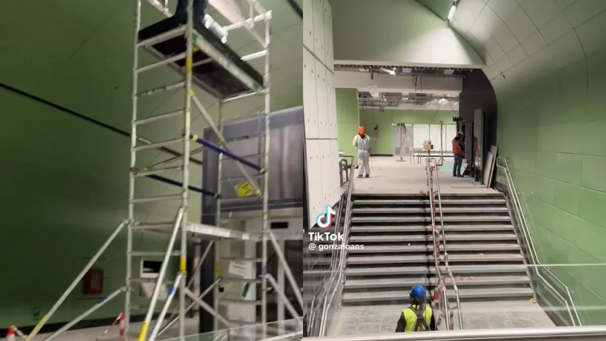 Metro de Santiago: Video muestra los avances de la futura estación El Pino de la extensión de línea 2