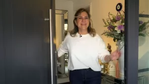 Con anécdota incluida: Michelle Adam presentó a sus dos hijos en La Divina Comida