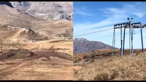 "Es fuerte y triste": Video en TikTok muestra el preocupante paisaje de Farellones en pleno invierno