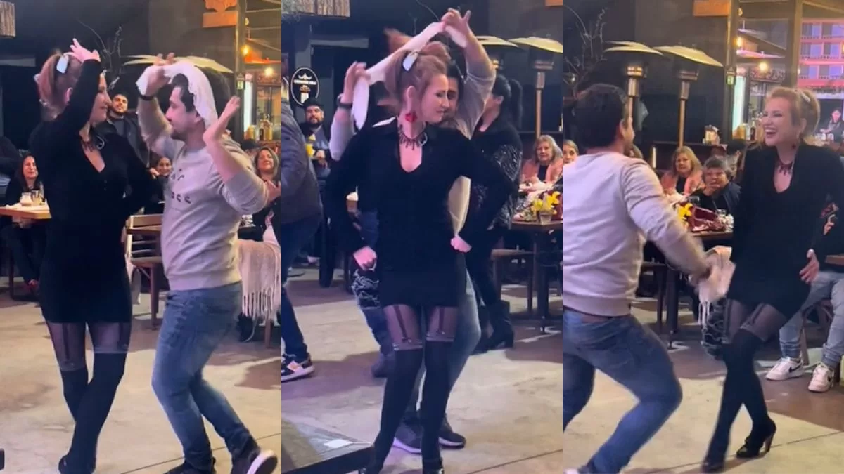 "Qué seca": Sigrid Alegría se lució con un coqueto pie de cueca