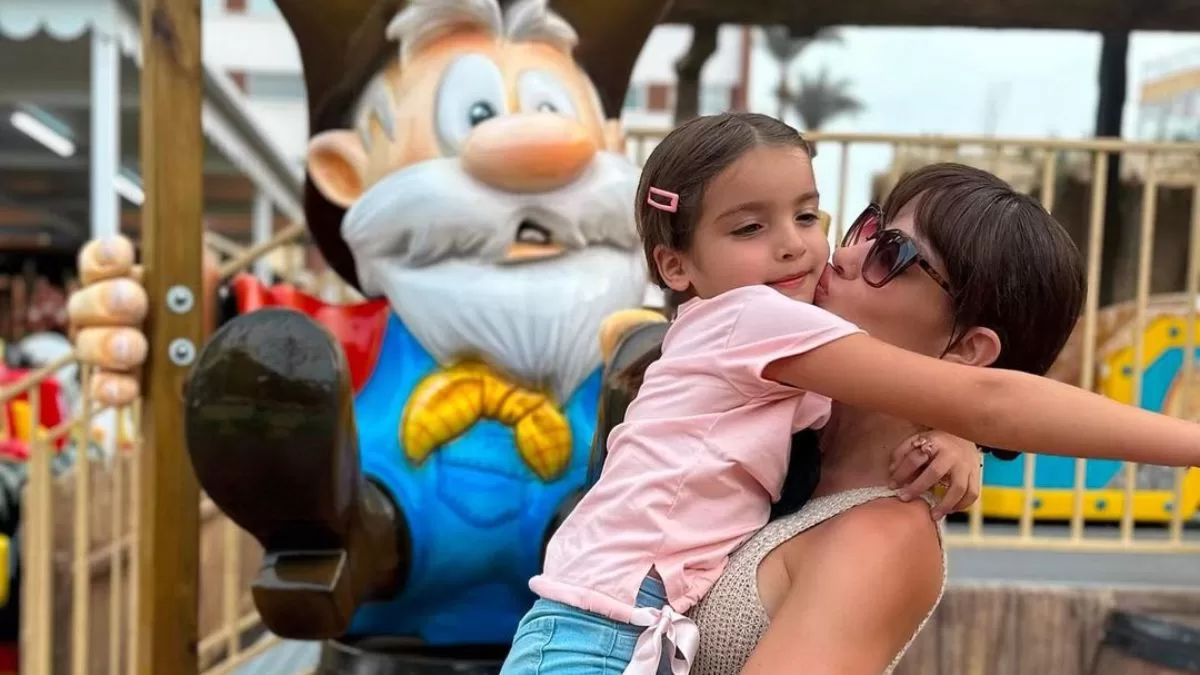 ¡Una madre orgullosa! Gala Caldirola mostró registros del primer día de clases de su hija y una grata coincidencia