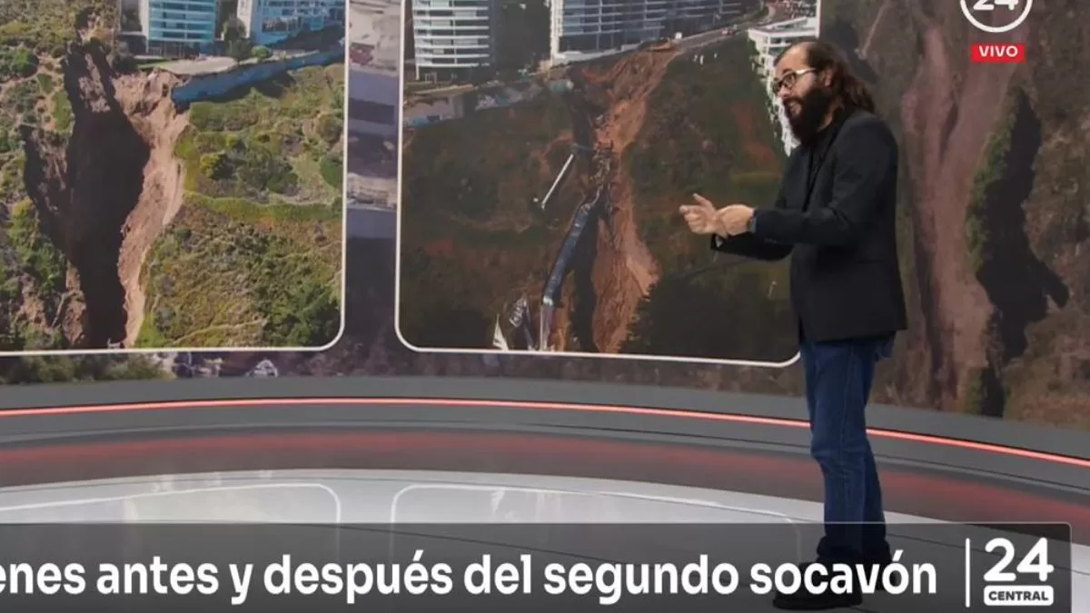 "La medida adecuada es evacuar...": Marcelo Lagos visitó socavones en Viña y realizó particular advertencia