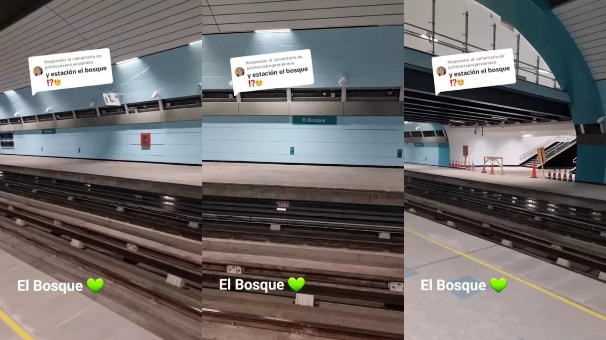 Metro de Santiago: Filtran cómo es la estación El Bosque de la extensión de la Línea 2 y se hace viral en TikTok
