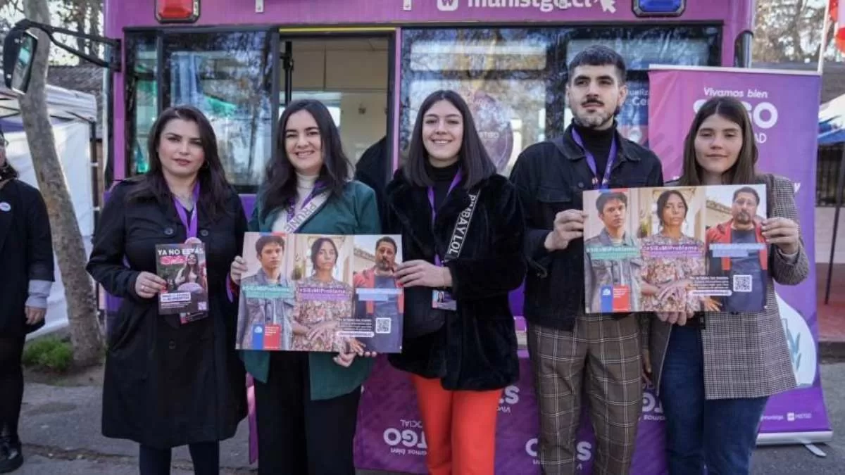 Fiestas Patrias 2023: Instalan Punto Morado y "Bus de denuncia" en fondas para prevenir violencia de género
