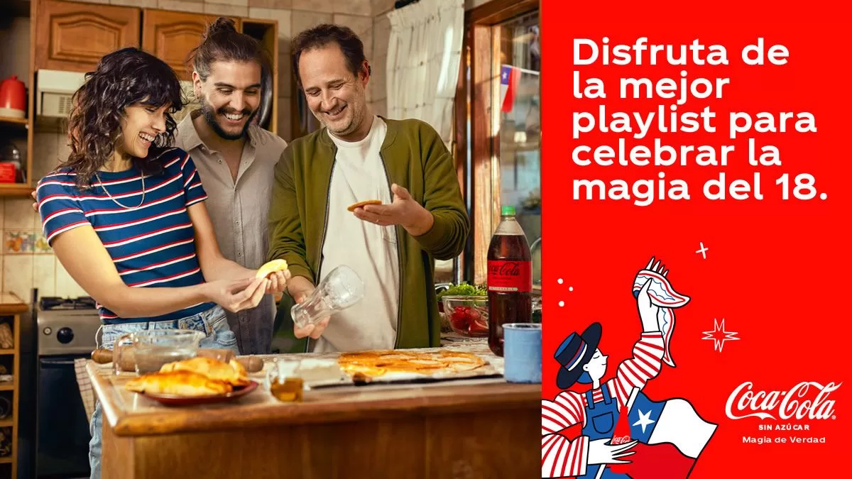 ¡Celebremos juntos la gran Fonda de Chile! Prisa Media y Coca-Cola se unen para una fiesta inolvidable
