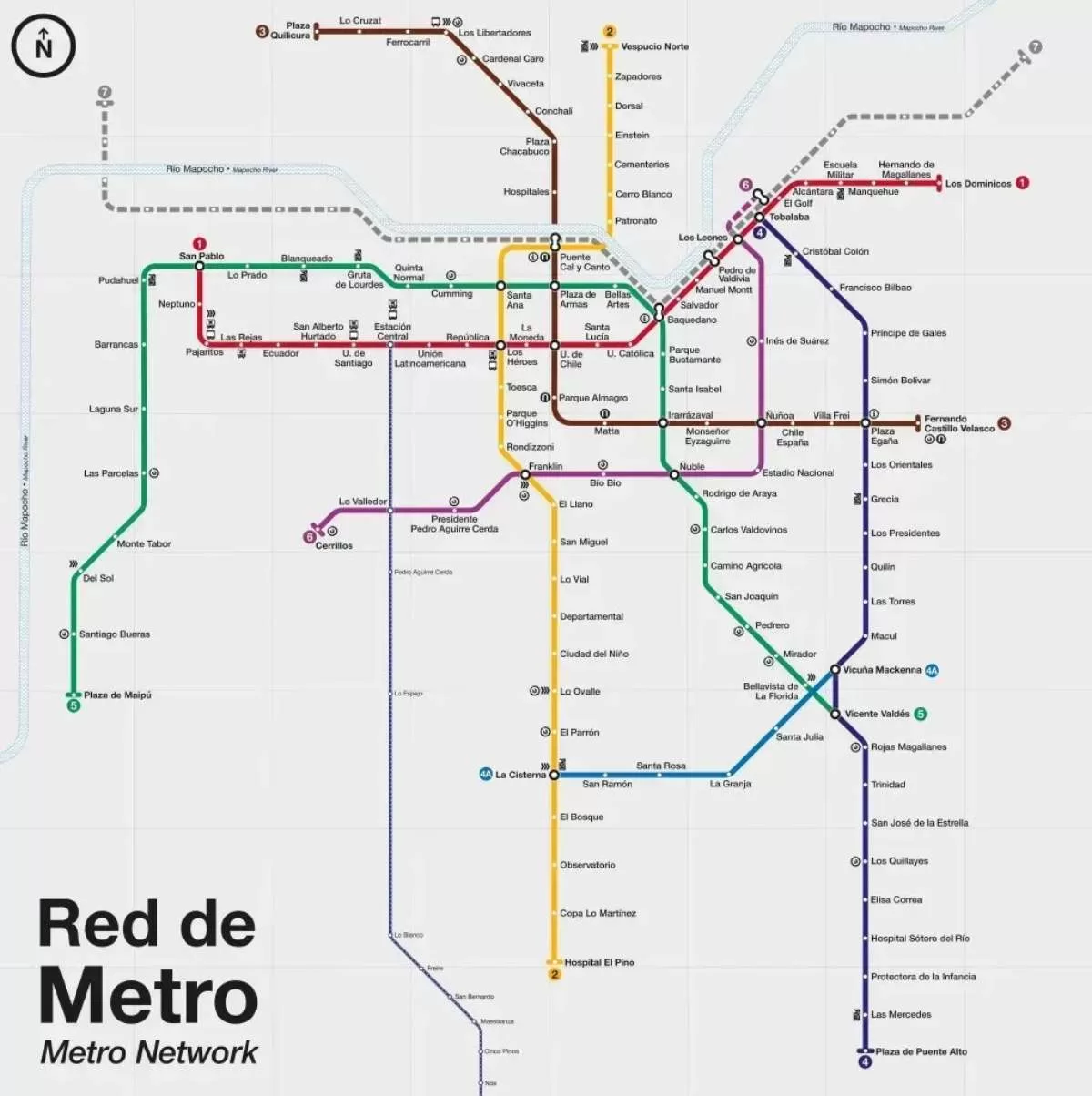  Metro De Santiago       