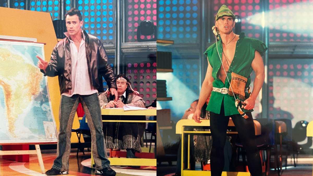 ¡Se pasó! Ex modelo de Venga Conmigo fue abuelo a los 52 años y se llenó de comentarios por su esbelta figura