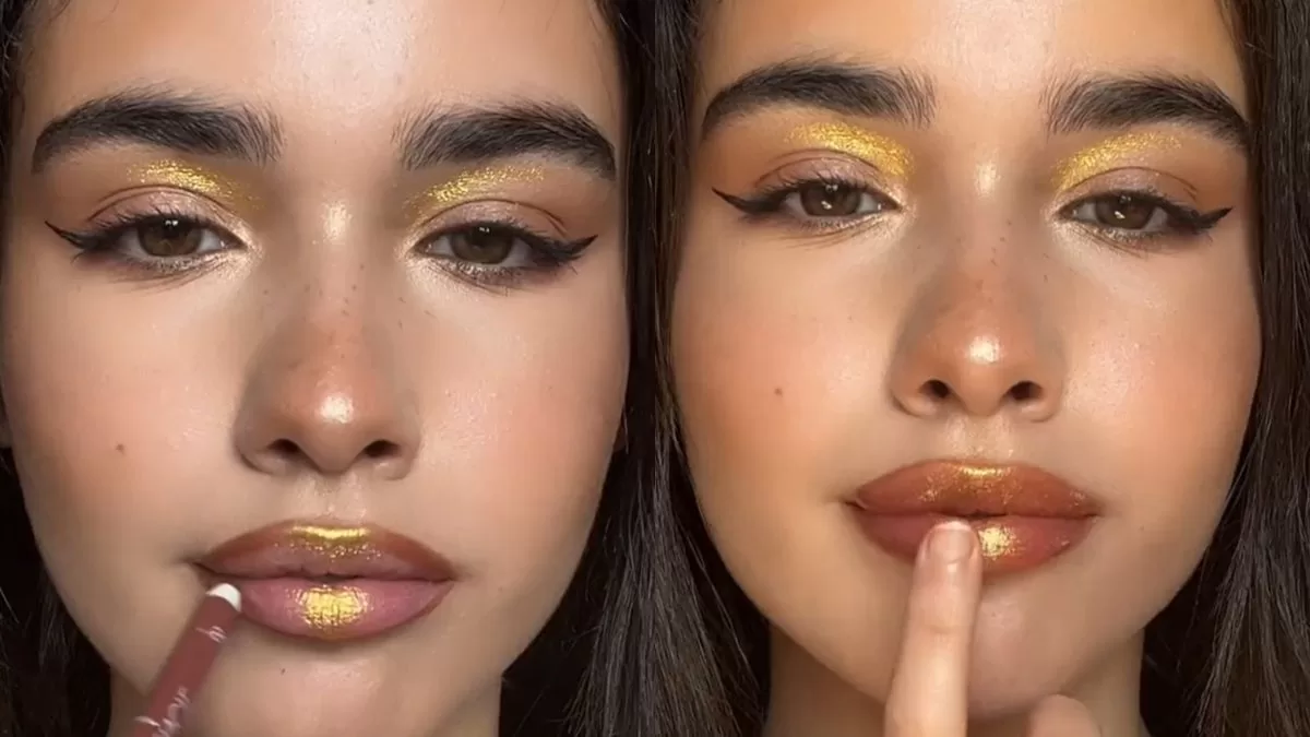 Honey Lips, la nueva tendencia en TikTok que te permitirá lucir unos labios con efecto dorado