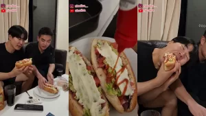 "Quería comerlo con palitos":  Coreanos prueban el As chileno por primera vez y su reacción enloqueció TikTok