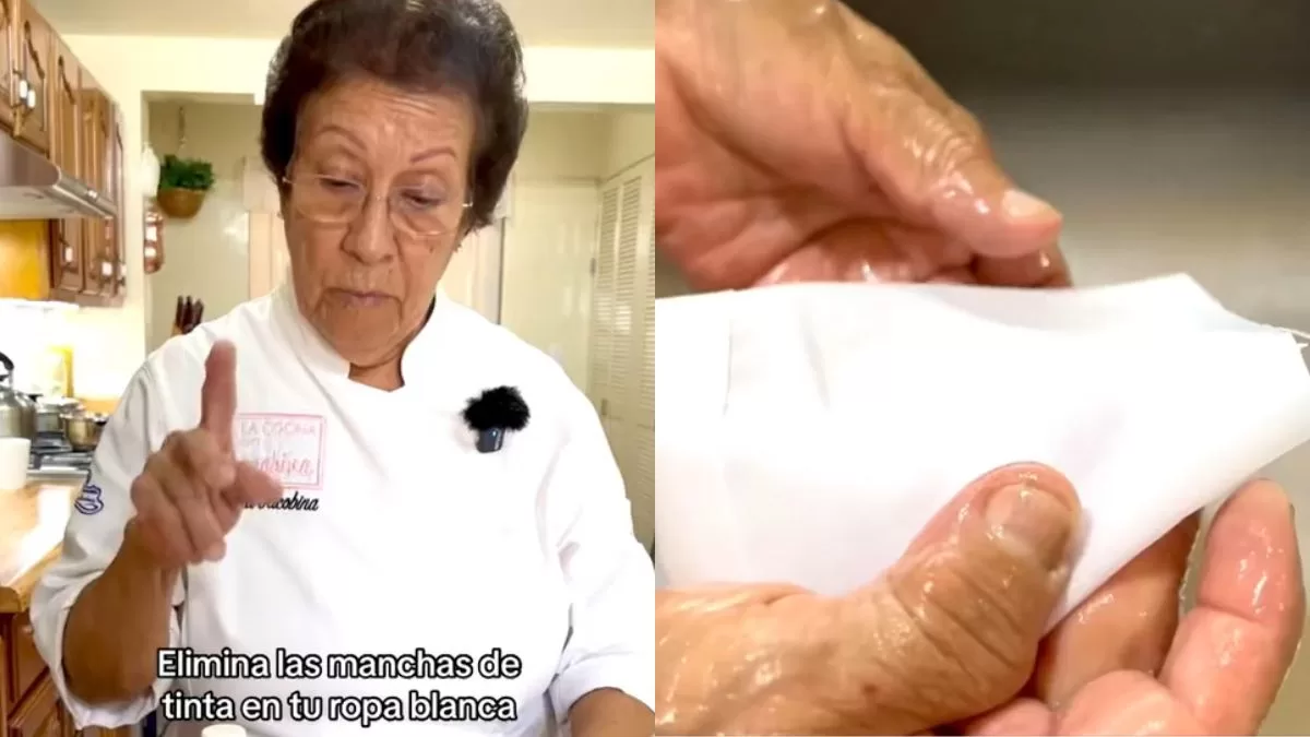 Viral en TikTok muestra cómo eliminar manchas de la ropa blanca y aseguran que es fácil, rápido y eficaz