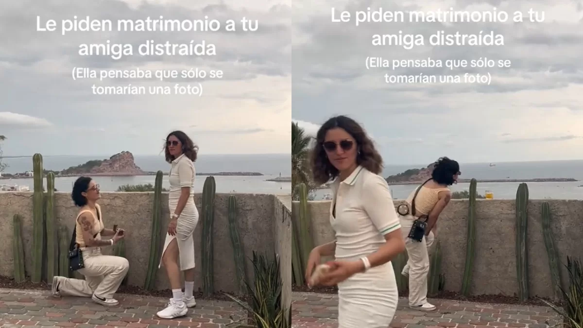 Joven prepara propuesta de matrimonio para su pareja, pero ella está distraída y no se da cuenta: esto ocurrió después