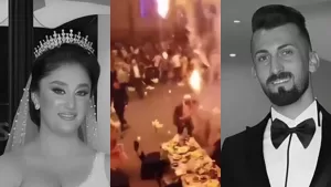 ¿Sobrevivieron los novios? Impactante video muestra el incendio que causó más de 100 muertes en una boda en Irak
