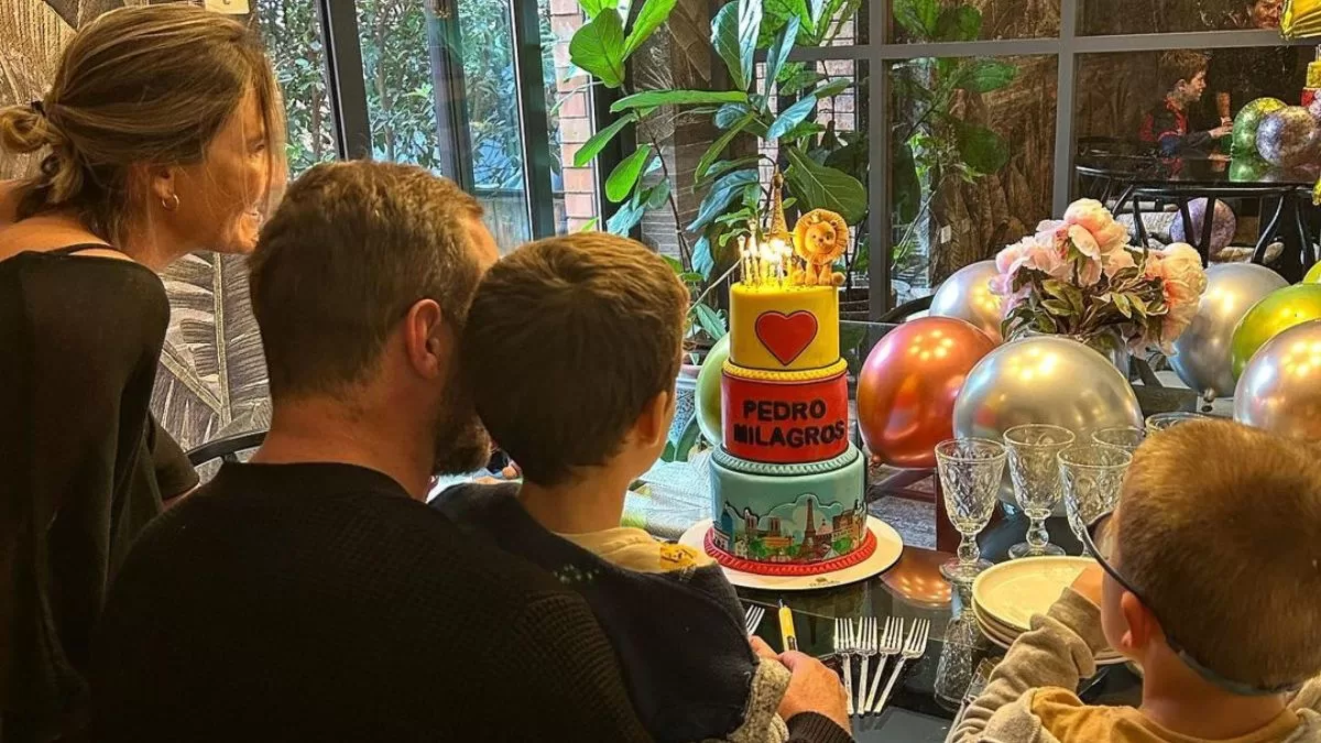 "Supiera tu mamá...": Así fue el emotivo cumpleaños del pequeño hijo del doctor Cristián Arriagada