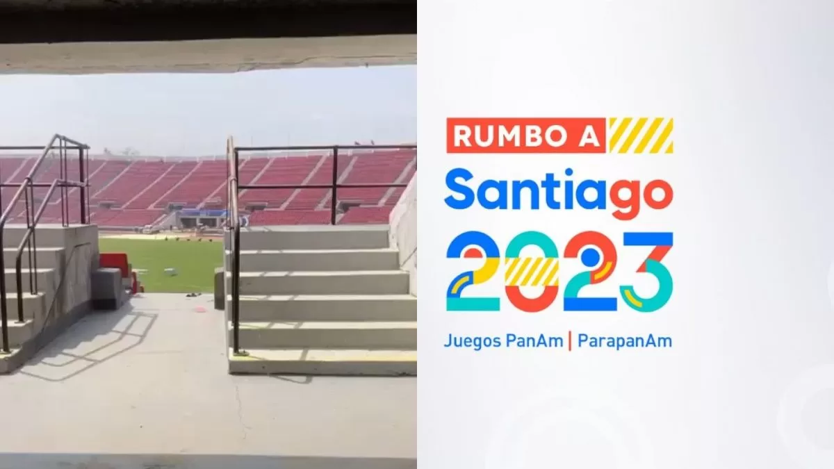 A solo días de iniciar los Juegos Panamericanos y Parapanamericanos Santiago 2023: así luce el Estadio Nacional