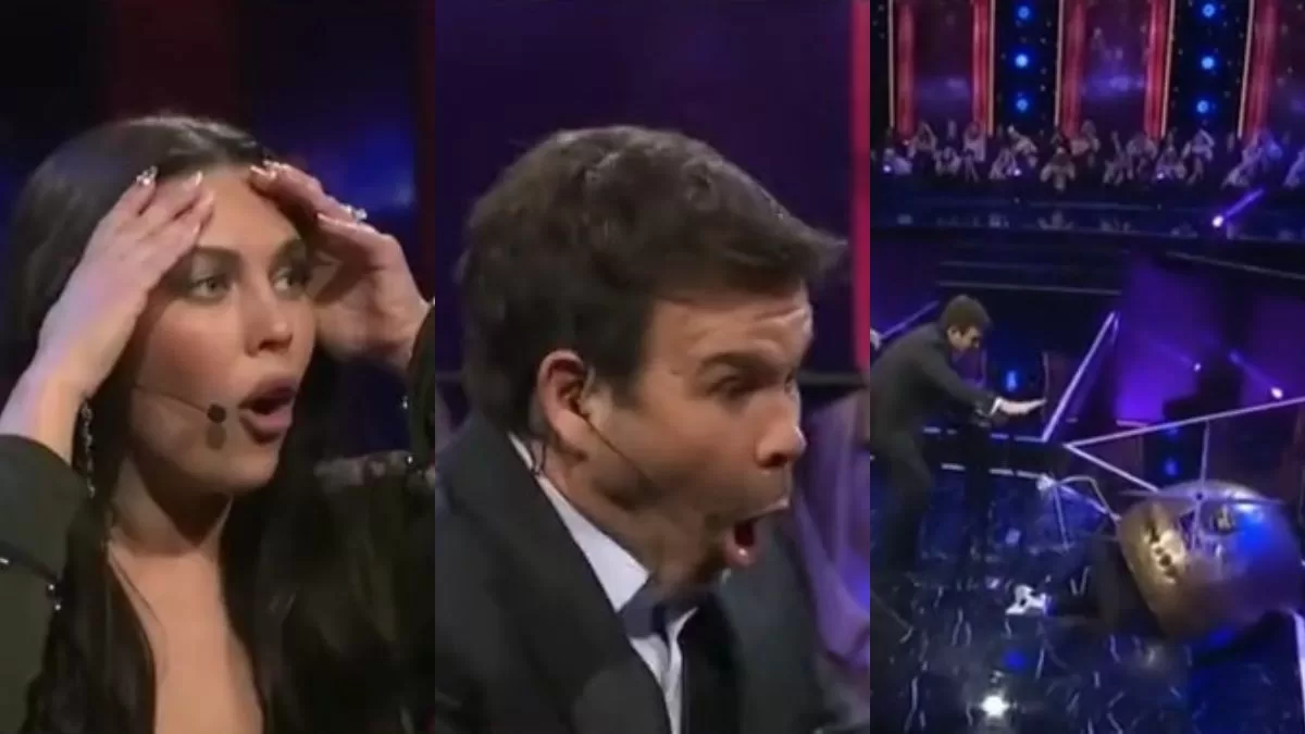 "Qué peligroso el escenario": Karol Dance sufre doble caída en El Purgatorio