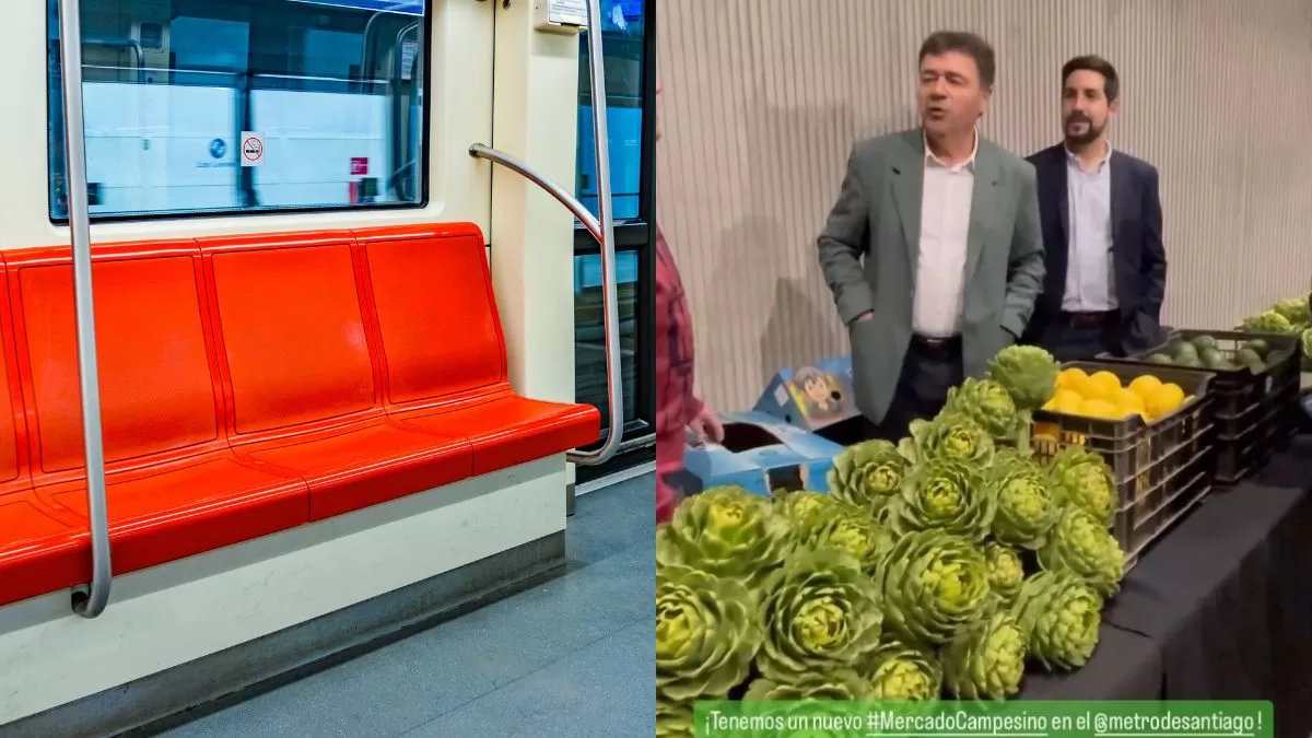 Se inaugura el primer Mercado Campesino en el Metro de Santiago: conoce en qué estación venden frutas y verduras