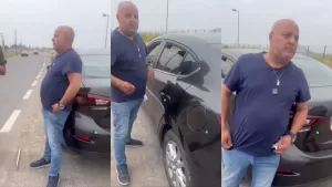 "No tuvo intención de bajarse del auto": Habla por primera vez uno de los ciclistas atropellados por Miguel Acuña