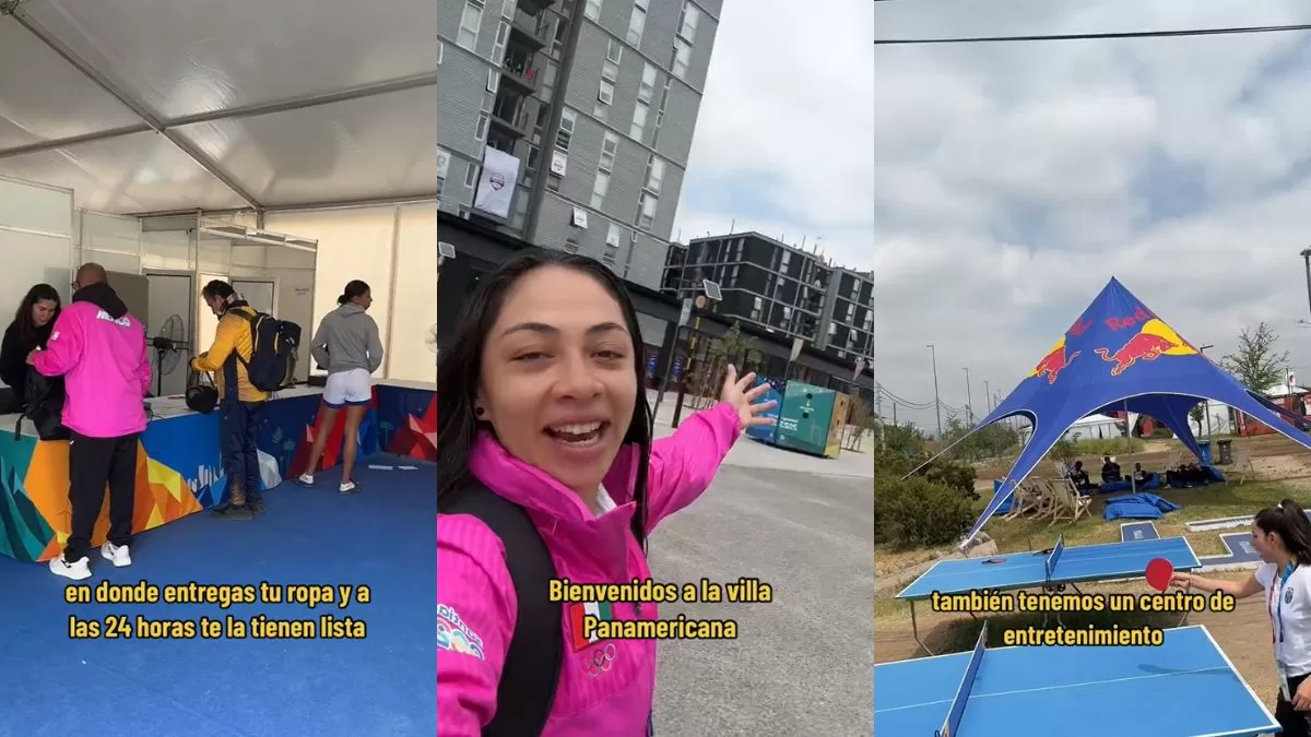 Estos son los servicios que entrega la Villa Panamericana y que ha enamorado a los deportistas: “Tenemos todo lo que podríamos necesitar”
