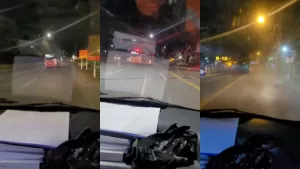 Conductor de bus RED manejó drogado: impactante video muestra peligro en las calles