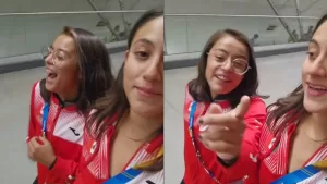 Deportistas extranjeras se vuelven viral al perderse en el Metro de Santiago: así reaccionaron los chilenos