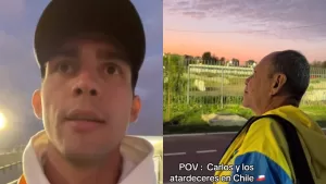 "Gente de Chile aprovéchenlo porque es hermoso": Deportistas extranjeros alucinan al ver los atardeceres de Santiago