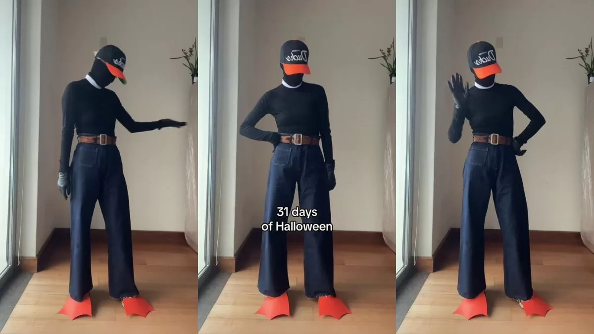 "31 días para Halloween": TikToker muestra el disfraz más ingenioso para esta Noche de Brujas y está inspirado en un conocido viral