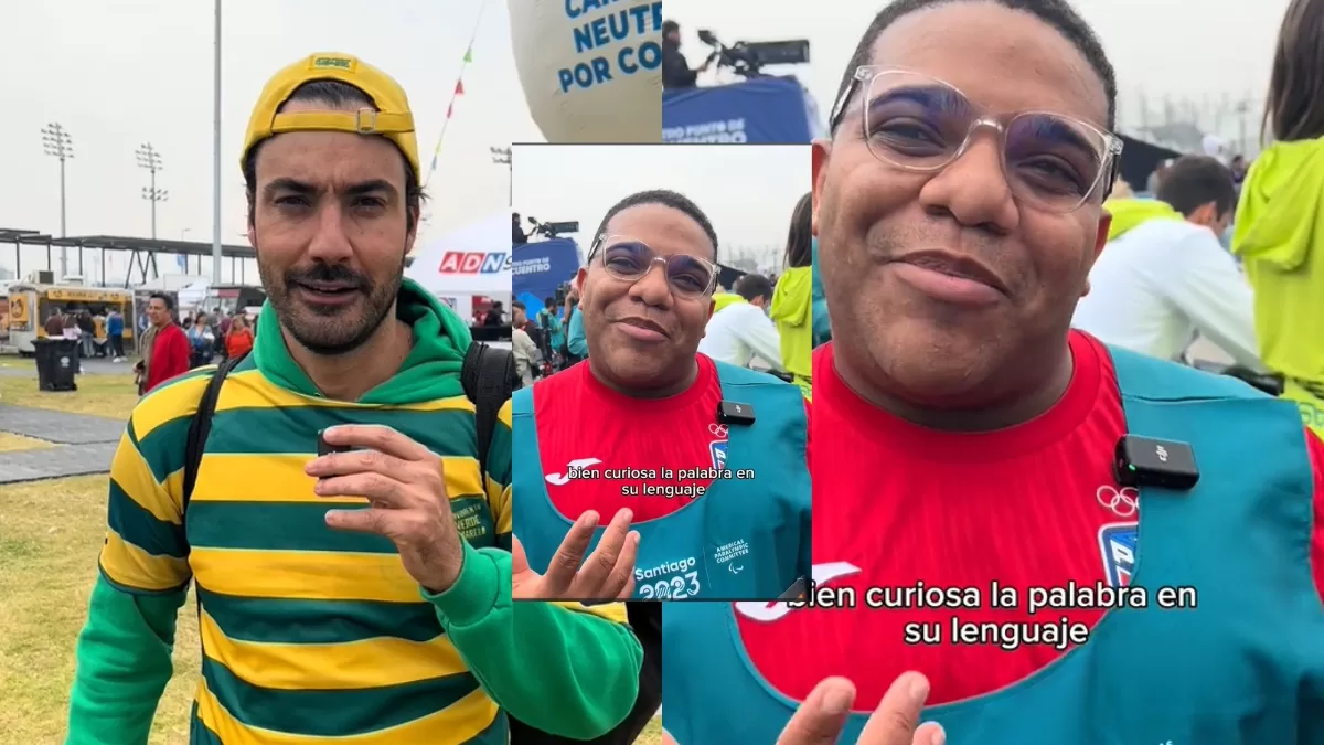 "Somos el mejor país de Chile": Deportistas extranjeros de los Juegos Panamericanos revelan qué palabras chilenas les llaman más la atención