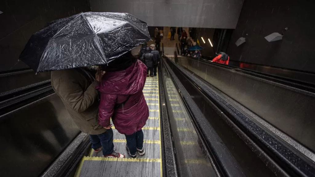 Lluvia En Santiago 