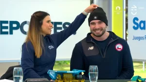 ¡Pagó la apuesta! Así quedó el pelo de Lucas Nervi tras ganar oro en los Juegos Panamericanos 2023